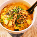 Cherishy's cooksnap of when they made 10分でできる！春雨とキムチの卵とじ煮.