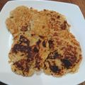 fumicho's cooksnap of when they made オートミールで作るパンケーキ.