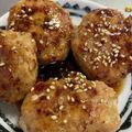 どん☆ぐり's cooksnap of when they made うちの定番！中フワッな鳥ももつくね♡.