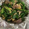 0720まま's cooksnap of when they made 砂肝のニラ玉炒め.