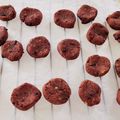 クックMAIKRK☆'s cooksnap of when they made おからと米粉のヘルシークッキーココア味☆.