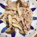 zu87's cooksnap of when they made 豚バラとしめじの塩炒め.