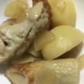 クックBLTENE☆'s cooksnap of when they made 鶏手羽元と新玉ねぎの煮物.