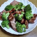 55才のおじさん's cooksnap of when they made 厚切りベーコンとブロッコリーのソテー.