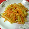 ドゥナ's cooksnap of when they made 人参嫌いに食べさせる☆美味しいカレー炒め.