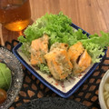 Amalka's cooksnap of when they made 簡単☆お弁当やおつまみに♪鮭の磯辺揚げ.