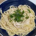 クック5ZW678☆'s cooksnap of when they made 【牛乳でOK】明太子クリームパスタ.