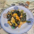 みかかめ's cooksnap of when they made 小松菜の炒り卵風サラダ.