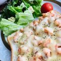 くーちなし's cooksnap of when they made 鮭料理が余ったら！鮭マヨチーズトースト.