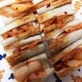 みりん調味料's cooksnap of when they made 即席おつまみ♪キムチーズ竹輪.