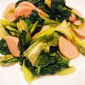 なとか's cooksnap of when they made レタス消費に！レタス炒め.