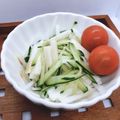 まこさんど's cooksnap of when they made 大根、山芋、きゅうりの明太子サラダ.