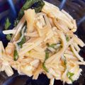 クックATD542☆'s cooksnap of when they made えのきとたっぷり大葉の梅ポン酢和え.