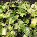 Perlまま's cooksnap of when they made 簡単!レタスと海苔のサッと炒め☆大量消費.