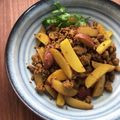 栗丸うさぎ's cooksnap of when they made 止まらないっ牛ひき肉のピリ甘辛カレー風味.