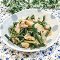 Satoco❋'s cooksnap of when they made にんにくの芽と豚肉のだしマヨ炒め！.