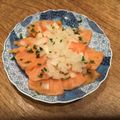 ノッツ's cooksnap of when they made 簡単！黒酢サーモンマリネ.