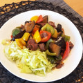 yokon☆'s cooksnap of when they made ★★砂肝と茄子の旨辛炒め★★.