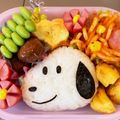 ❥nico❥'s cooksnap of when they made キャラ弁♡スヌーピーとチャーリーブラウン.