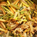 マコミコ's cooksnap of when they made 水煮で即席ふきと細竹の煮物.