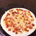 パグカップ's cooksnap of when they made こねずに簡単☆らくらくピザ.
