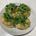 S72☆'s cooksnap of when they made 簡単おつまみ♪長芋明太チーズ☆大葉のっけ.