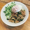naa0424's cooksnap of when they made レンジで簡単！餃子丼.