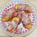 クックE0U7PM☆'s cooksnap of when they made カルボ風♪バケットでフレンチトースト.