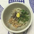 おはなすき's cooksnap of when they made ゆかりもやし納豆.