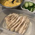 くりゅみ's cooksnap of when they made ＊レンジde塩鶏のペッパー鶏ハム＊.