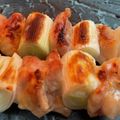 ♡pink's cooksnap of when they made お家焼き鳥♡タレと塩にんにく串2種♡.
