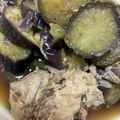 ブレンディカフェオレ's cooksnap of when they made とろ～り味がしみます♪なすとサバ缶の煮物.