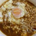 旬すけ's cooksnap of when they made カレーラーメンbyチキンラーメン.