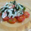 kahehna's cooksnap of when they made 大根とかにかまのサラダ.