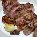 sæki's cooksnap of when they made ステーキの焼き方(ミディアムレア).