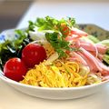 かっちゃん杉's cooksnap of when they made 冷やし中華盛り付けコード01-H.