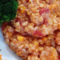 ぴゃるか's cooksnap of when they made 押し麦の和風トマトリゾット.