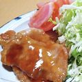 クック漣ちゃん's cooksnap of when they made 節約！豚ロース(豚バラ)の照り焼き丼♪.
