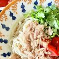 coupo's cooksnap of when they made 素麺アレンジ♪さっぱりトマト素麺♪.