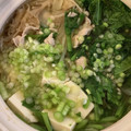 caruga's cooksnap of when they made 風邪っぽい時はこれ！我が家のほうれん草鍋.