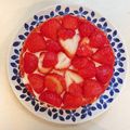 ことことことママ's cooksnap of when they made 華やか！苺たっぷり♪レアチーズケーキ！.