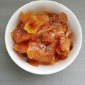 シビリキン's cooksnap of when they made オレンジピールのようなみかんの皮の蜜煮.