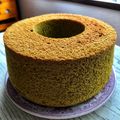 もっけちゃん's cooksnap of when they made 【卵3つ】緑茶シフォンケーキ【ふわふわ】.
