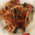 チェリチョコ's cooksnap of when they made ★野菜の皮の簡単サクサクかき揚げ★.