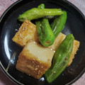 ベルたん♪'s cooksnap of when they made 手早く副菜！厚揚げとししとうのきんぴら♪.