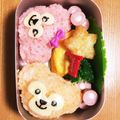 yuuminnn85's cooksnap of when they made ダッフィー＆シェリーメイ♪キャラ弁.