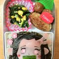 yuuminnn85's cooksnap of when they made 簡単キャラ弁　ねずこ.