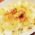 akiyuママ's cooksnap of when they made はんぺんとチーズの簡単グラタン！？.