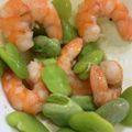ゆいまーるん's cooksnap of when they made シンプルに美味い。海老とそら豆の塩炒め♪.