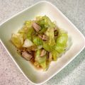 ⭐️yumi⭐️'s cooksnap of when they made 調味料一切不要♡イカの塩辛キャベツ炒め.